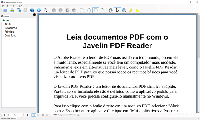 javelin pdf reader download