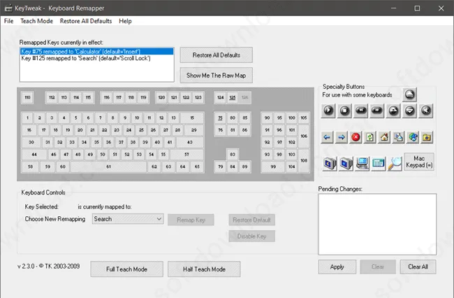 Remapeie as teclas do teclado com o KeyTweak