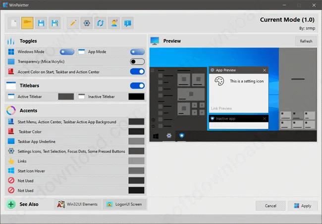 Personalize as cores do Windows com o WinPalleter Personalize as cores do Windows com o WinPalleter