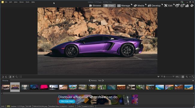 Visualize fotos no Windows com o ACDSee Free