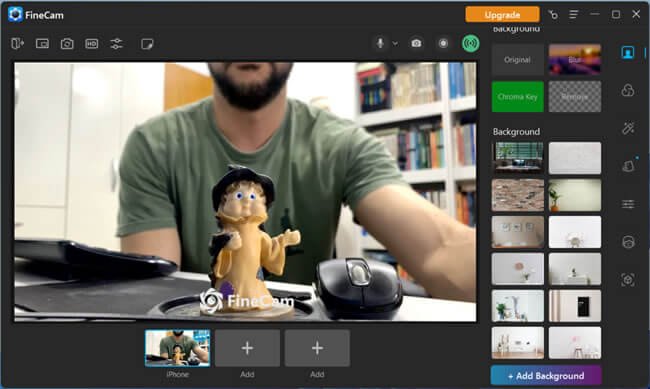 Transforme o iPhone em webcam com o FineCam