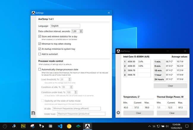 Monitore a temperatura da CPU com o AveTemp