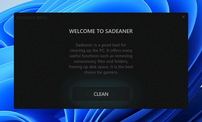 Libere espaço em seu computador com o Sadeaner