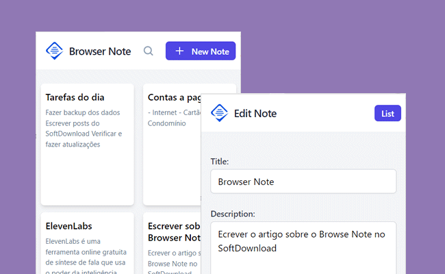 Salve anotações no Chrome com o Browser Note
