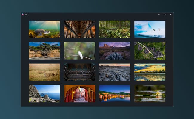 Use imagens do Bing como papel de parede com o Xpic