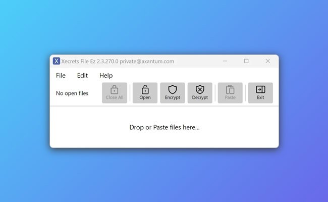 Criptografe arquivos no PC com o Xecrets-Ez