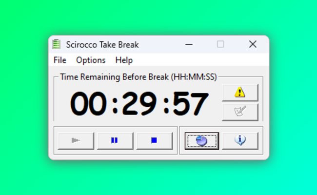 Faça pausas regulares no trabalho com o Take Break