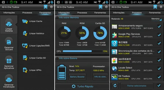 Top 10 aplicativos gratuitos para Android de 2013 - All-In-One Toolbox