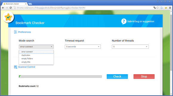 Limpe o favoritos com o Bookmark Checker