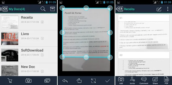 Use seu smartphone como scanner portátil