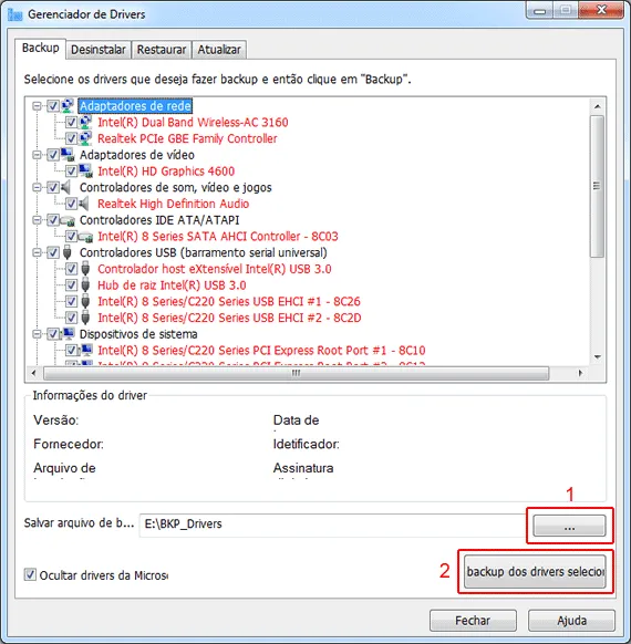 Como fazer o backup dos drivers de hardware do PC - Imagem 3