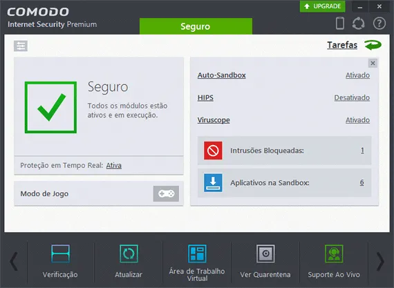 Proteja seu PC com o Comodo Internet Security