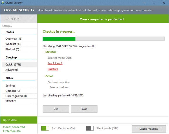 Proteja seu computador com o Crystal Security