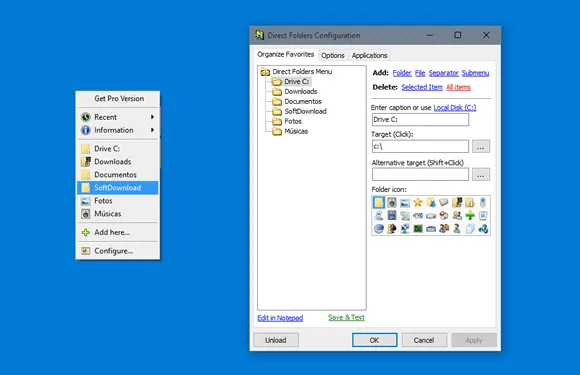 directfolders