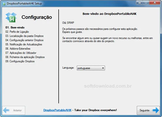 Sincronize os arquivos do pendrive com o Dropbox
