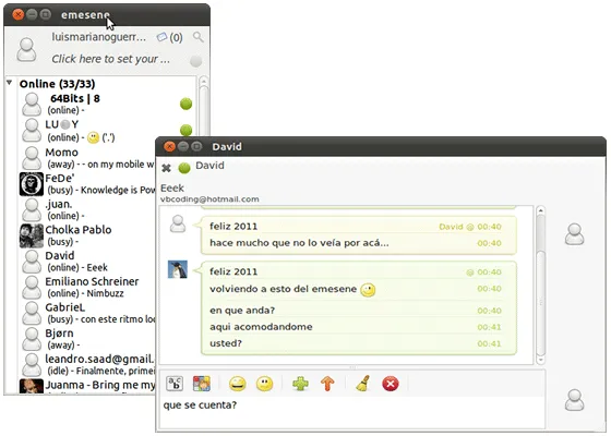 Messenger para MSN, Facebook e Gtalk