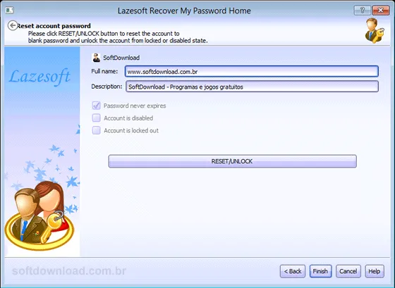 Programa gratuito para técnicos de informática - Recover My Password