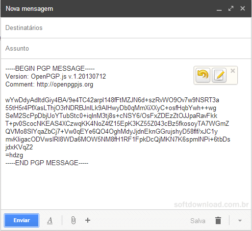 Criptografe os seus emails com o Mailvelope - Imagem 6