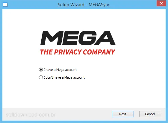 Sincronize arquivos do PC com o MEGA