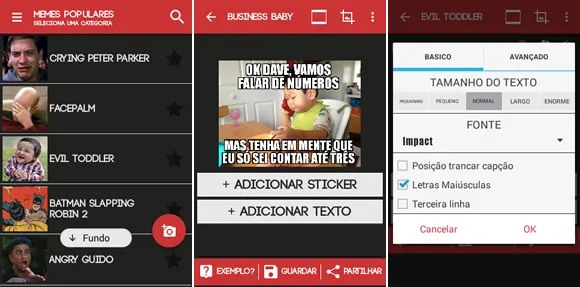 Crie seus próprios memes com o Meme Generator