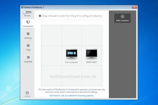Controle múltiplos PCs com um único mouse e teclado