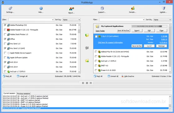 Transfira programas de um PC para outro
