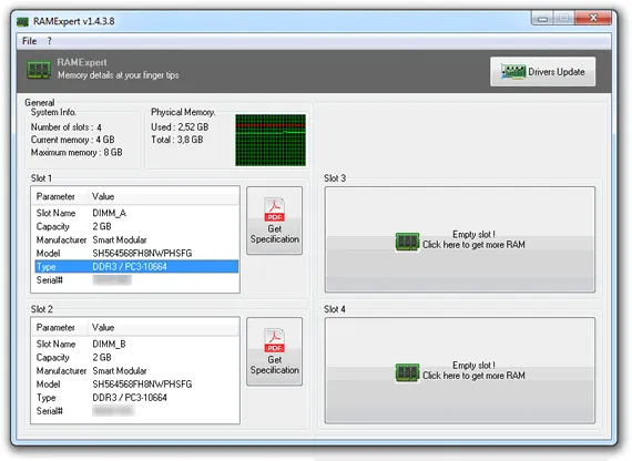 Identifique a memória RAM do seu PC com o RAMExpert