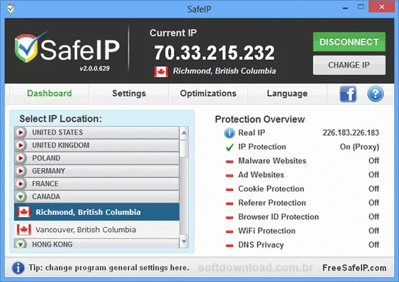 Oculte o seu endereço IP e acesse sites bloqueados
