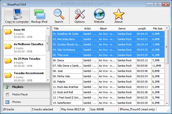 Como copiar arquivos do iPhone/iPod para o PC - Imagem 2