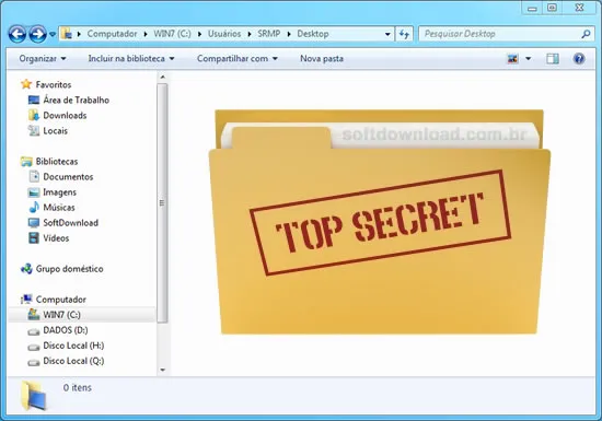Como ocultar arquivos e pastas no Windows sem usar programas