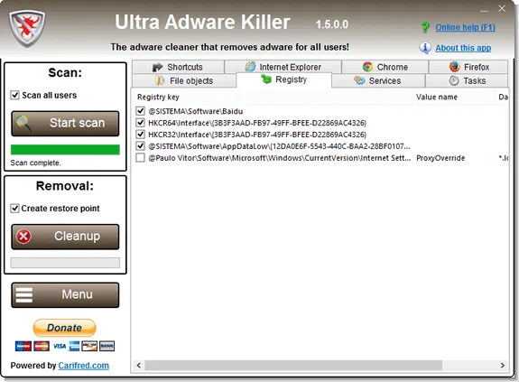 Remova adwares do seu PC com o Ultra Adware Killer