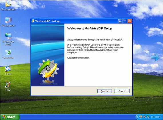Converta o XP em um máquina virtual com o VirtualXP