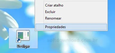 Como personalizar o ícone do atalho - Passo 1