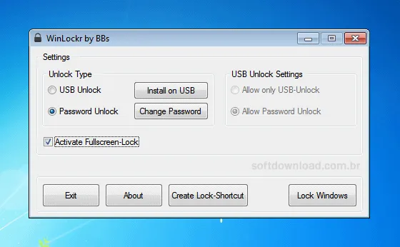 Bloqueie o Windows usando um pendrive