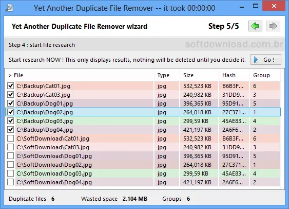Encontre e delete arquivos duplicados com o YADFR