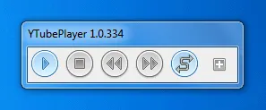 YTubePlayer - Mini Toolbar